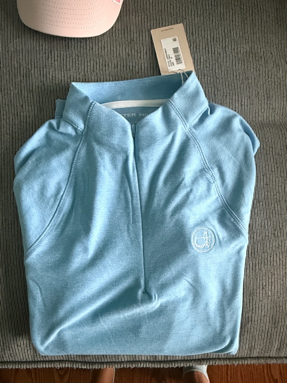 Exclusive Masters Berckmans Logo Women’s Peter Millar Quarter-Zip Pullover
